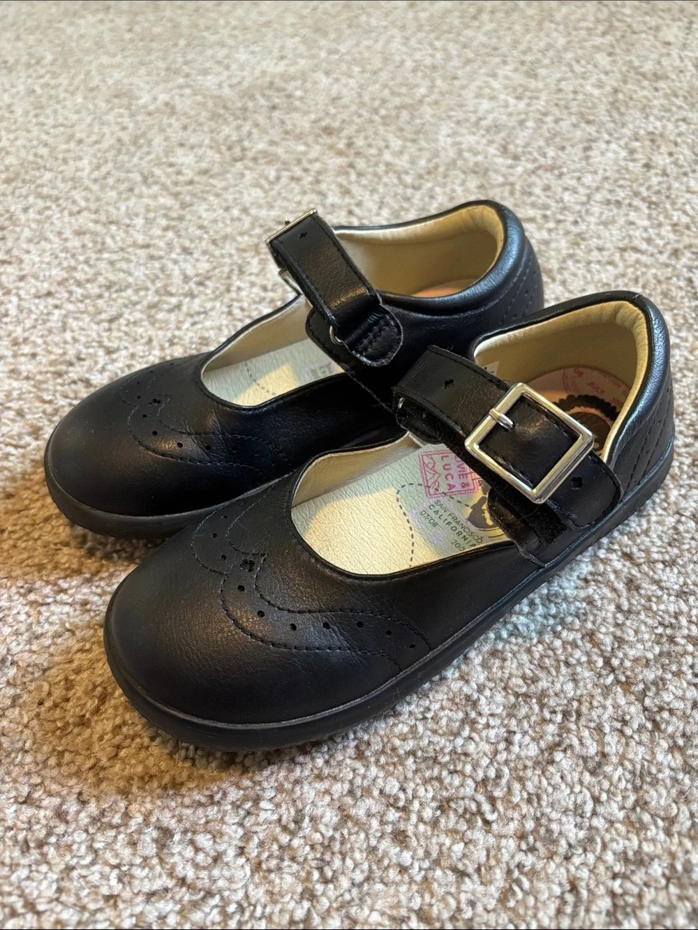 Livie & Luca Black Mary Jane Shoes Size 13 classic timeless minimalist school